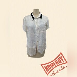 W118 by WALTER BAKER Women’s white blouse.